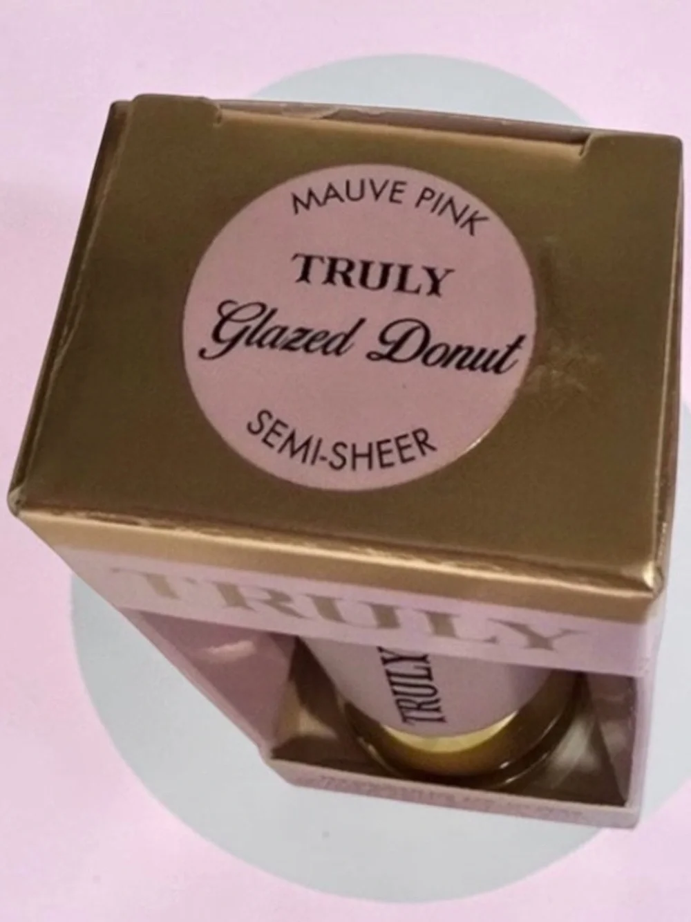 TRULY Hydrating Lip Gloss - Glazed Doughnut Mauve Pink